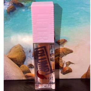 Maybelline Lifter Plump Lip Gloss 007 Cocoa Zing Brown Plumping Gloss 0.18oz
